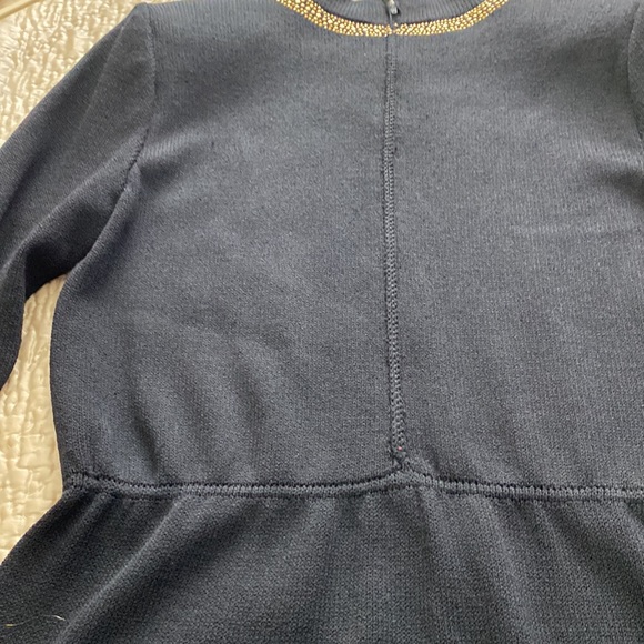 Beautiful like new Vintage St. John Evening Black Dress .  Size 12 - Picture 7 of 9